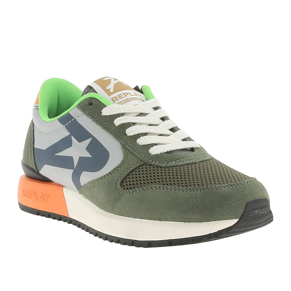 Sneakers Replay Uomo - Verde