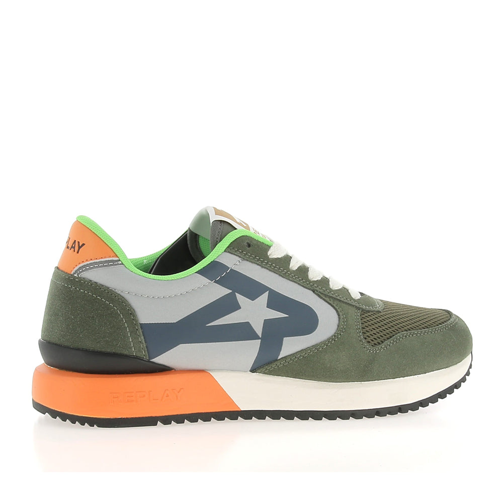 Sneakers Replay Uomo - Verde