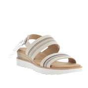 Sandalo Skechers Bobs - Tea Time Donna - Beige