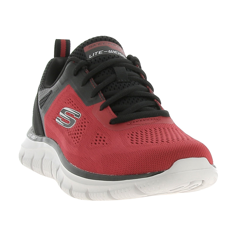 Sneakers Skechers Track - Broader Uomo - Rosso