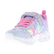 Sneakers Skechers Infinite Heart Lights - Color Lovin Bambina - Rosa