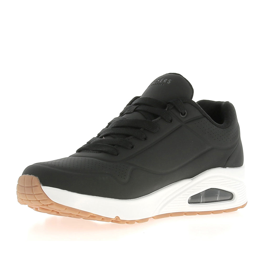 Sneakers Skechers Uno - Stand On Air Uomo - Nero