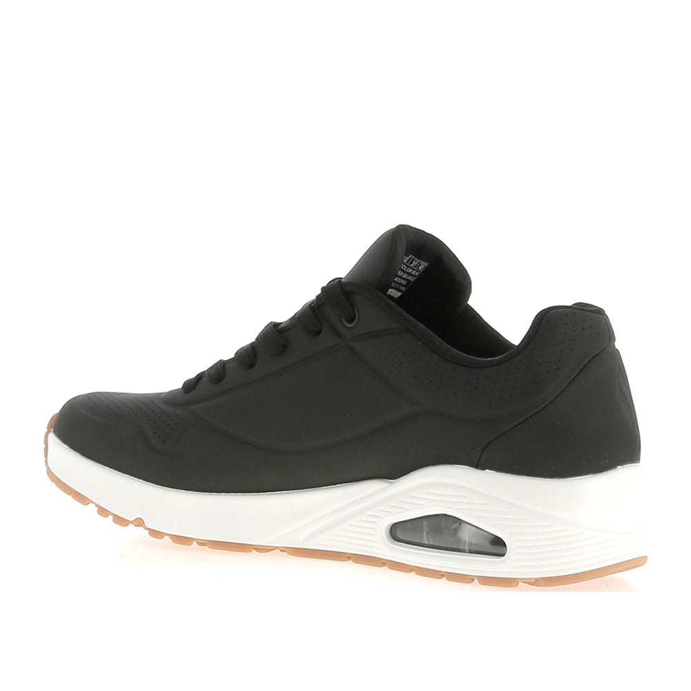 Sneakers Skechers Uno - Stand On Air Uomo - Nero