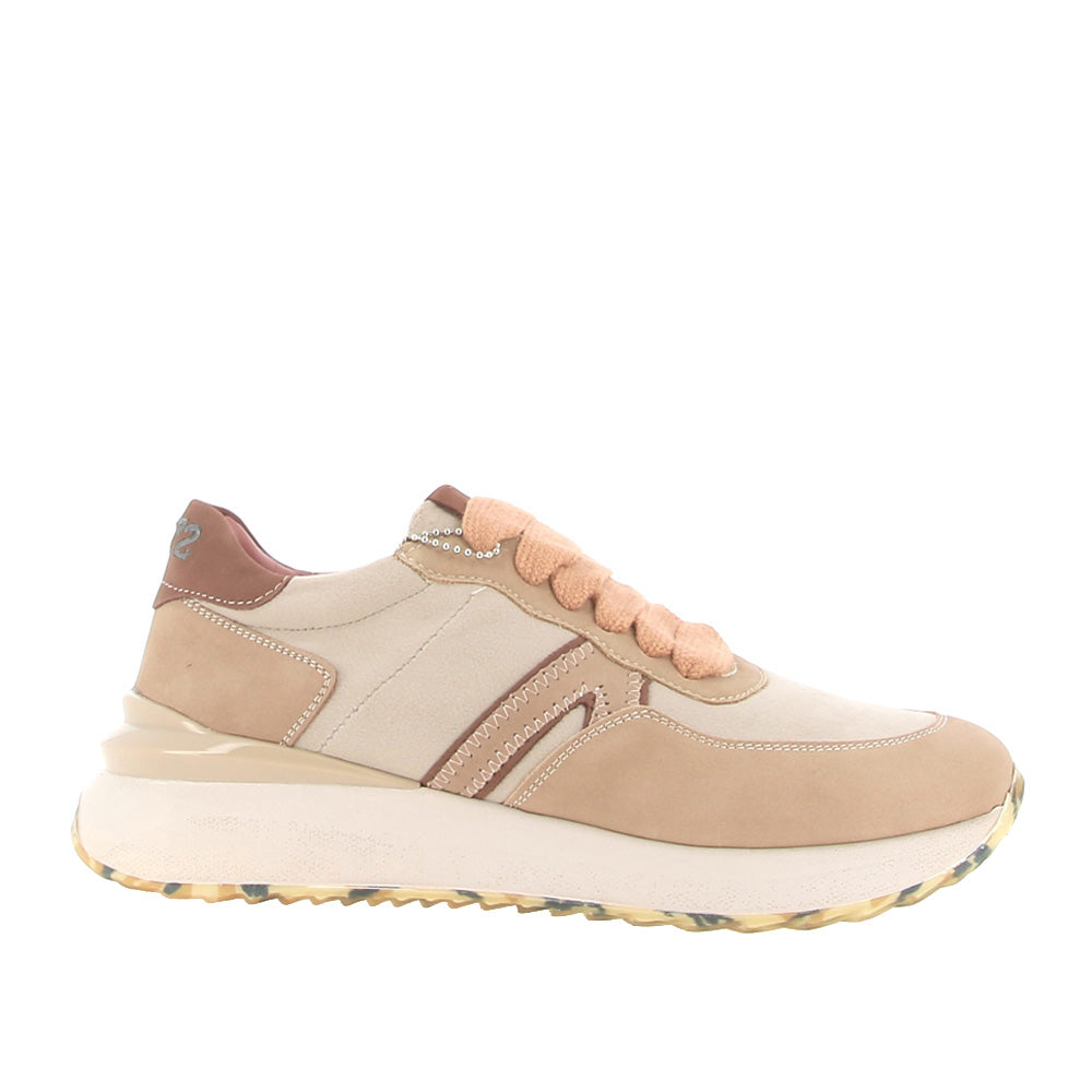 Sneakers Accademia 72 Donna - Nocciola beige pink