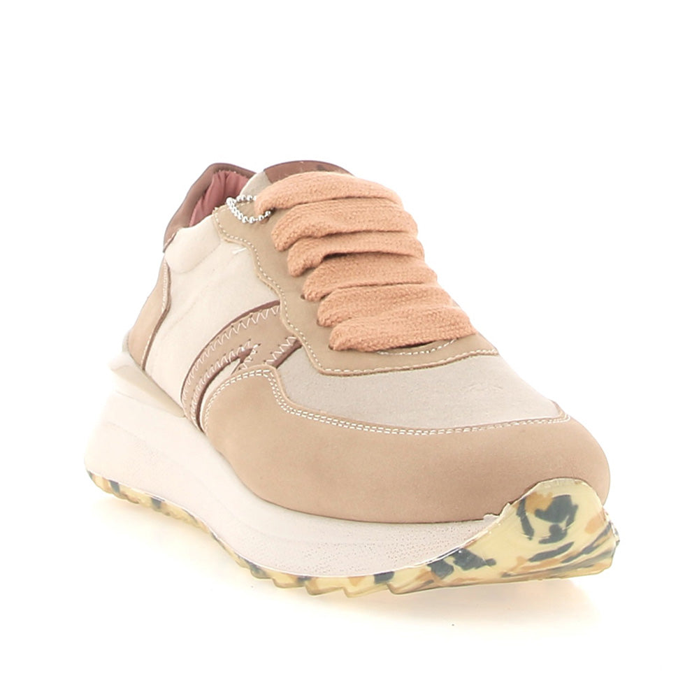 Sneakers Accademia 72 Donna - Nocciola beige pink