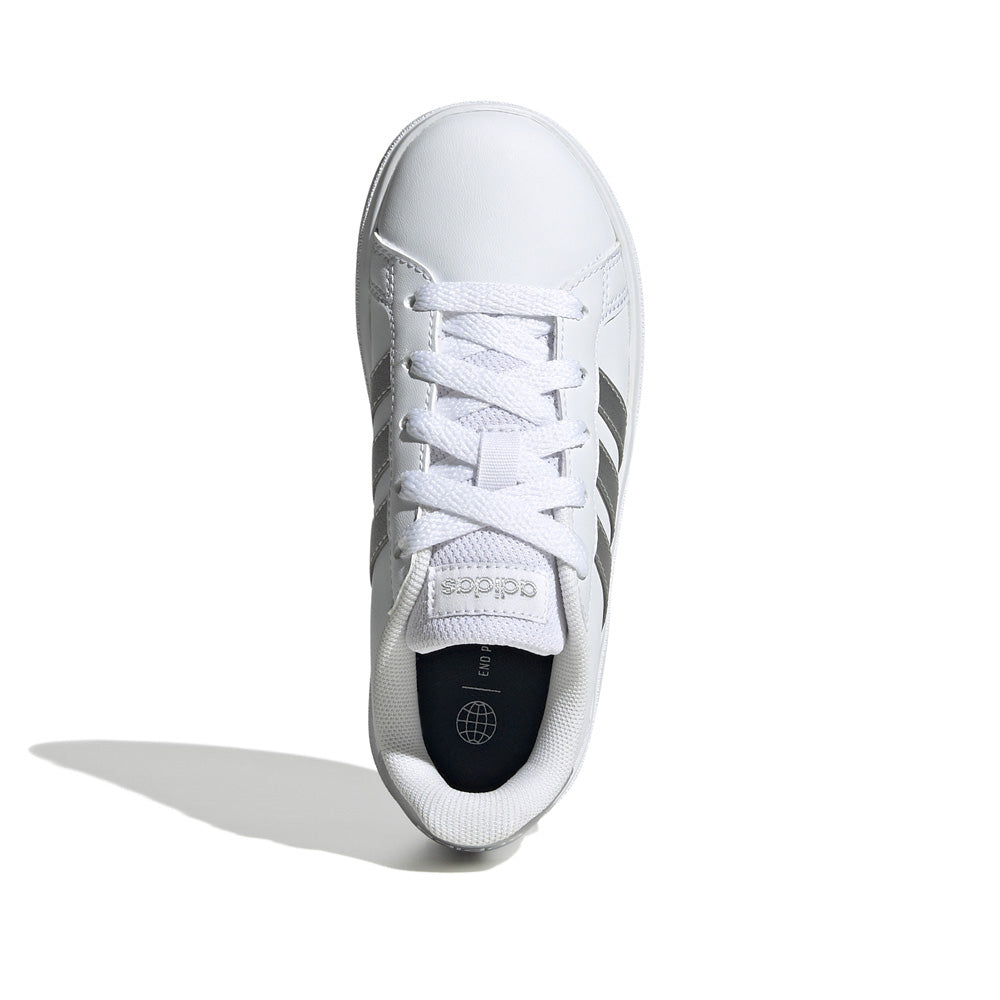 Sneakers Adidas Grand Court 2.0 K Ragazza - Bianco