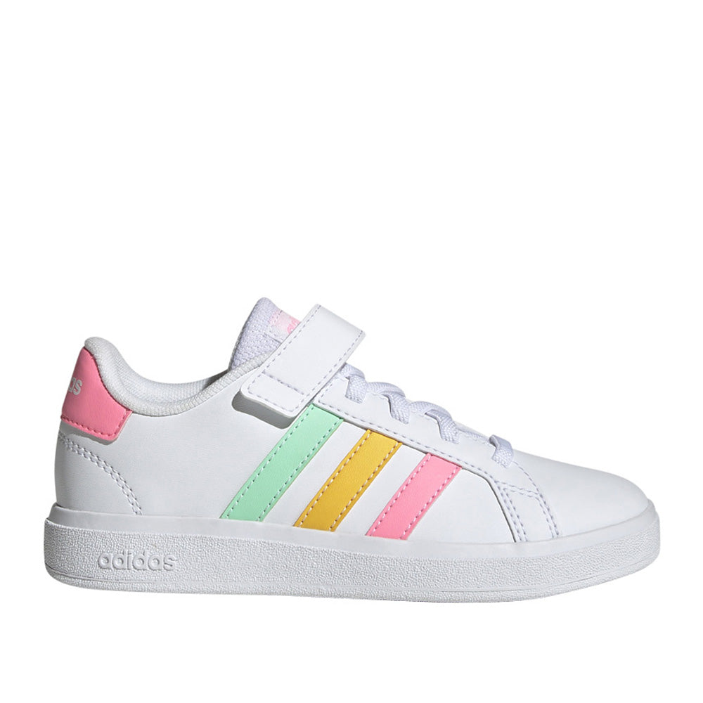 Sneakers Adidas Grand Court 2.0 el Bambina - Bianco