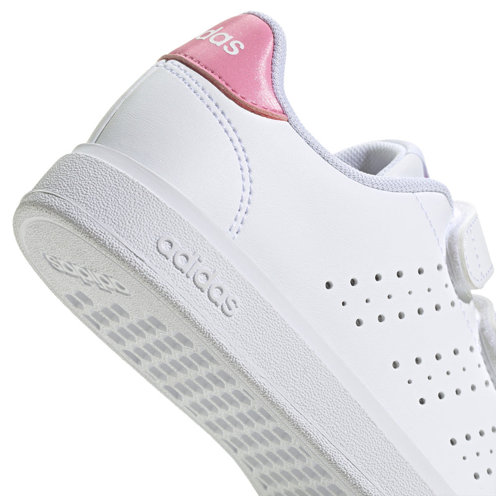 Sneakers Adidas Advantage Base 2.0 Bambina - Bianco