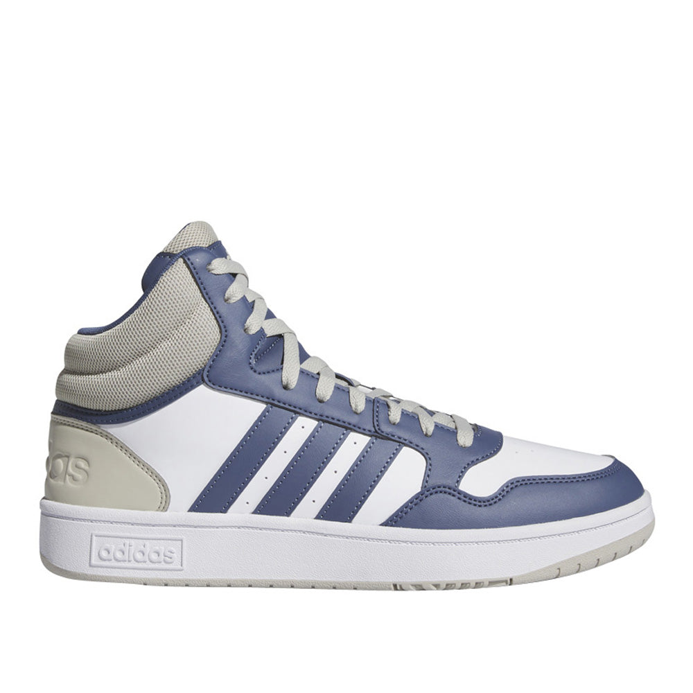 Sneakers Adidas Hoops 3.0 Mid Uomo - Blu