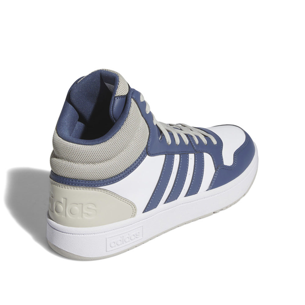 Sneakers Adidas Hoops 3.0 Mid Uomo - Blu