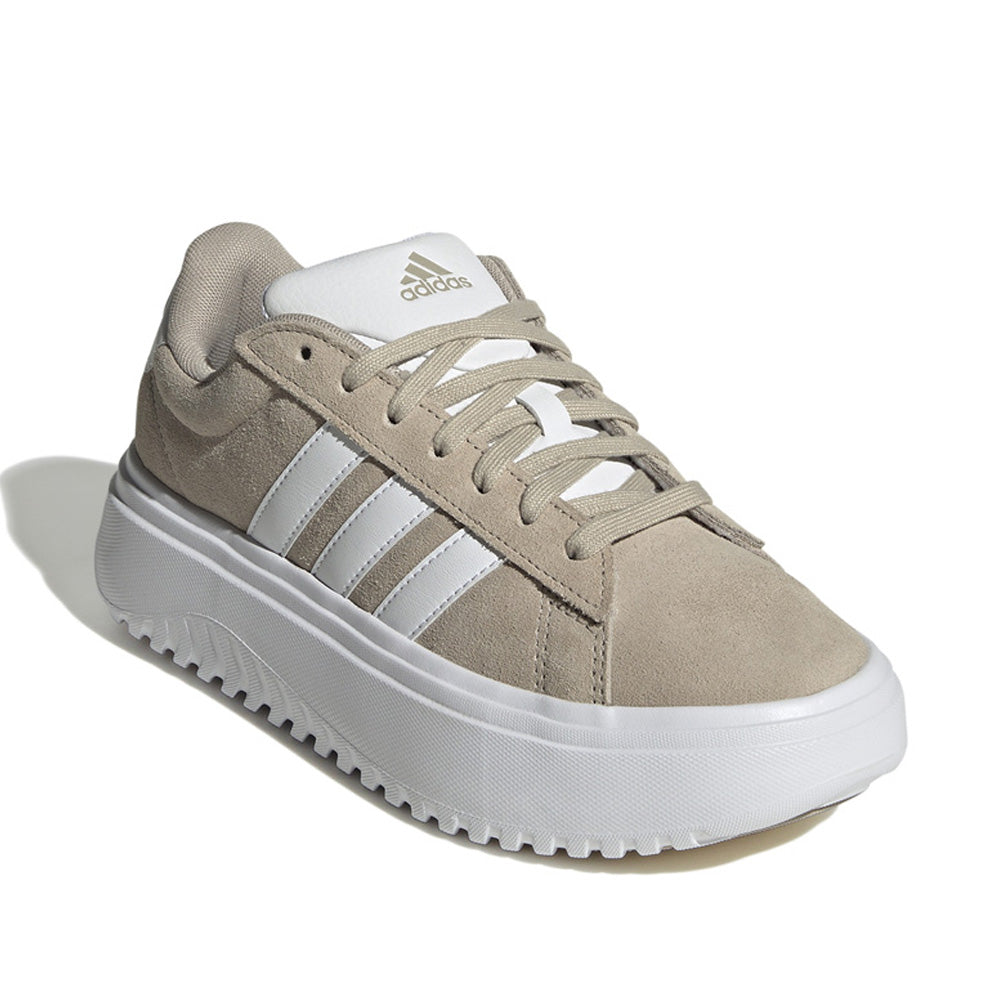 Sneakers Adidas Grand Court Platfor Donna - Beige