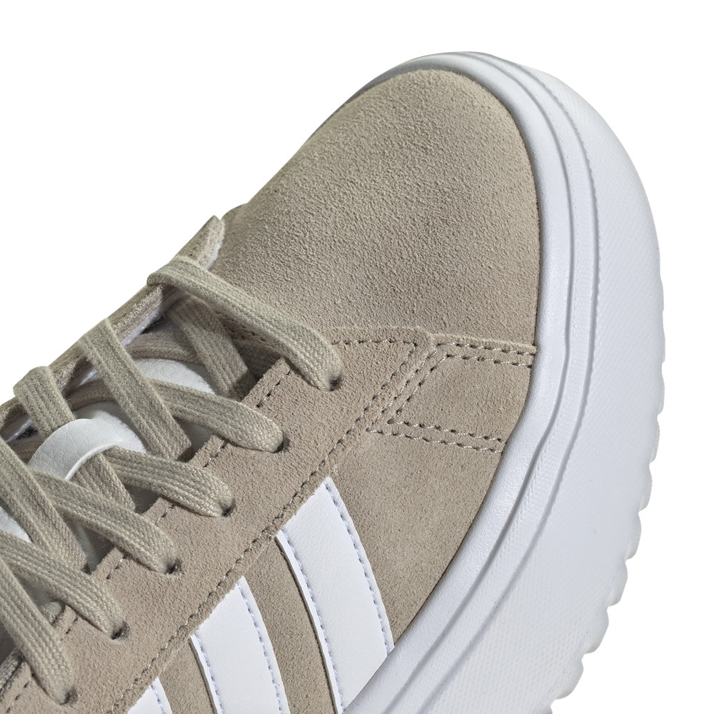 Sneakers Adidas Grand Court Platfor Donna - Beige