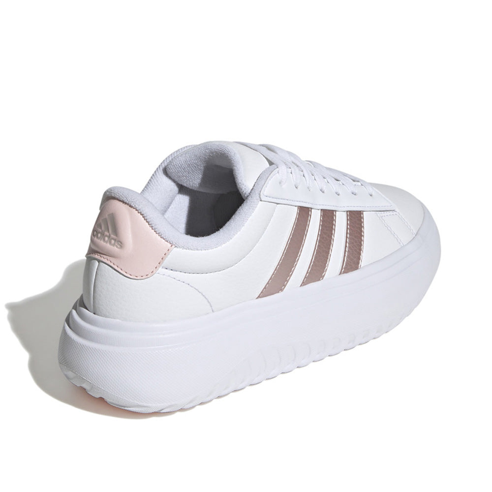 Sneakers Adidas Grand Court Platfor Donna - Bianco