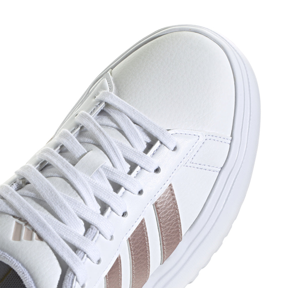 Sneakers Adidas Grand Court Platfor Donna - Bianco