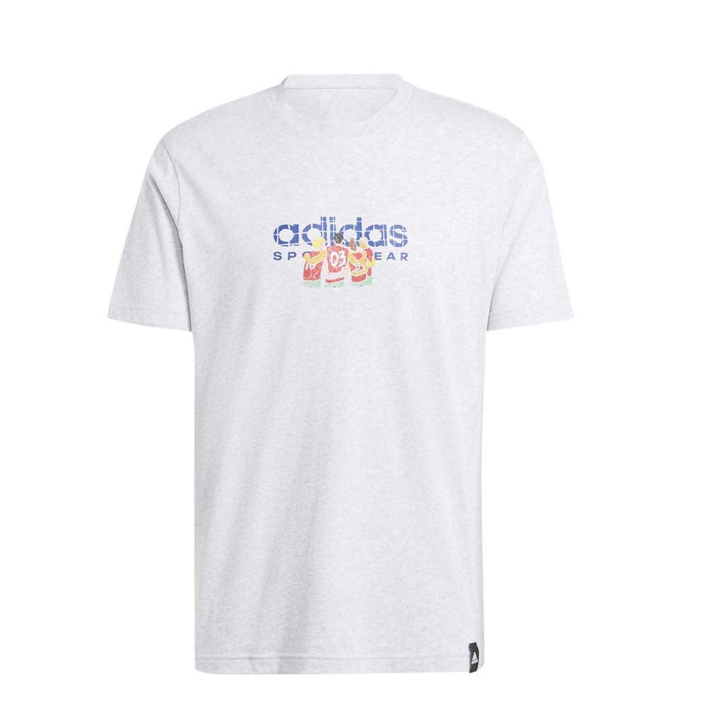 T-Shirt Adidas Uomo - Grigio