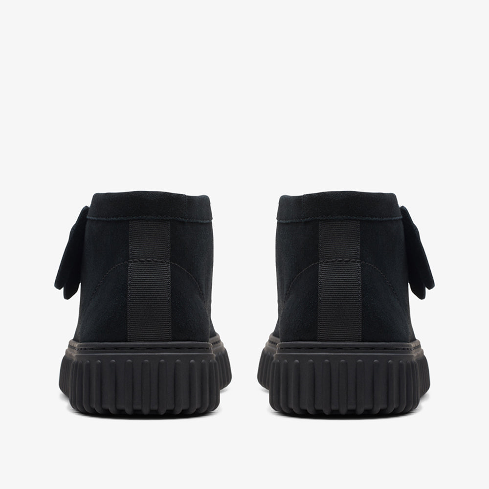 Scarponcino Clarks Torhill hi Uomo - Nero