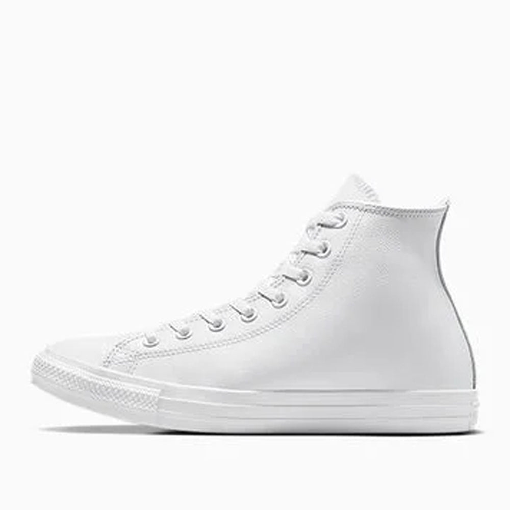 Sneakers Converse Ctas Lthr hi Uomo - Bianco