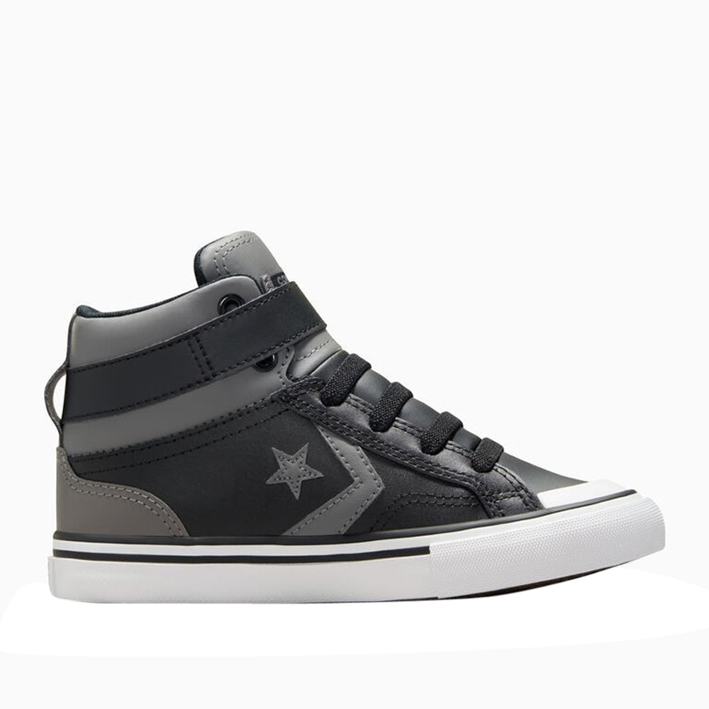 Sneakers Converse Pro Blaze Strap hi Bambino - Grigio