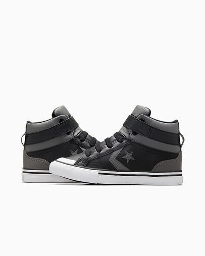 Sneakers Converse Pro Blaze Strap hi Bambino - Grigio