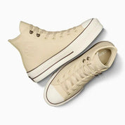 Sneakers Converse Ctas Lift hi Donna - Beige