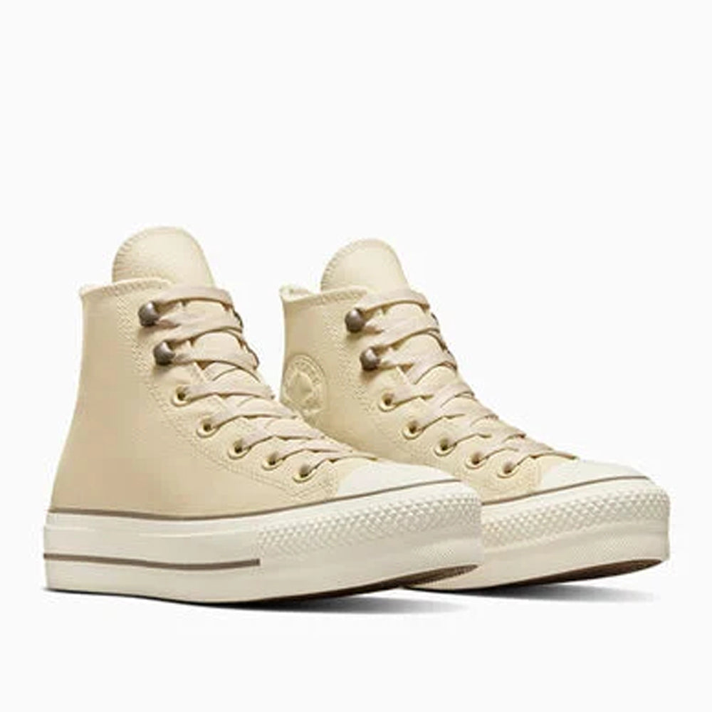 Sneakers Converse Ctas Lift hi Donna - Beige