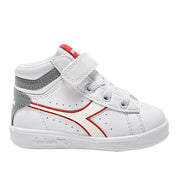 Sneakers Diadora Game P High td Bambino - Bianco