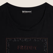 T-Shirt Freddy Donna - Nero