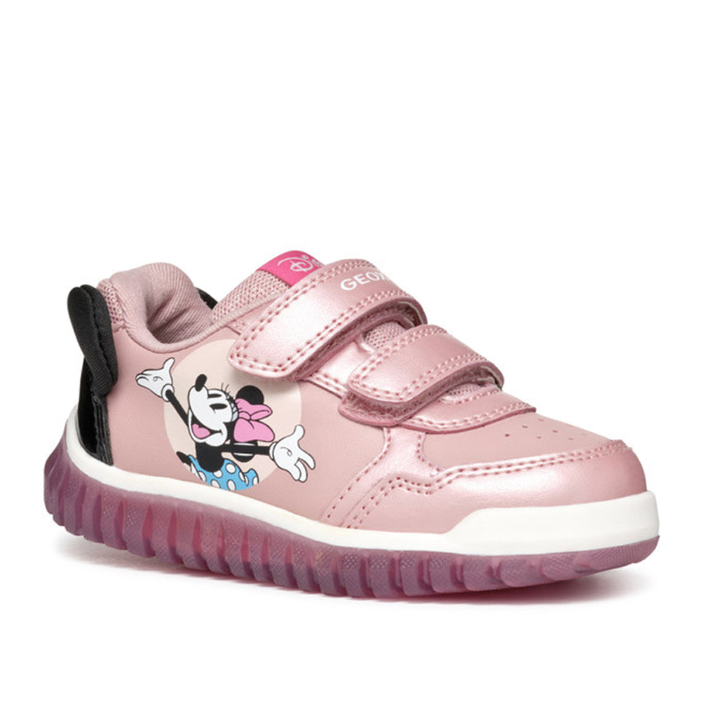 Sneakers Geox Lightyloo Bambina - Rosa