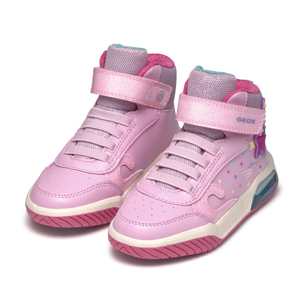 Sneakers Geox Inek Bambina - Rosa