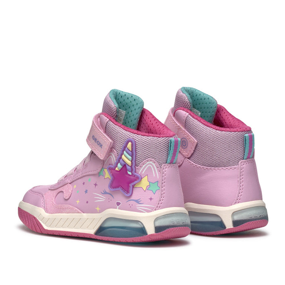 Sneakers Geox Inek Bambina - Rosa