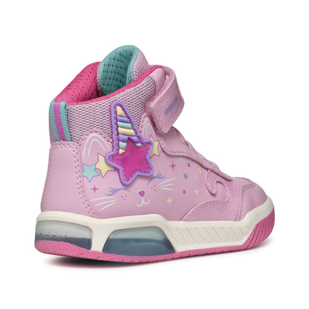 Sneakers Geox Inek Bambina - Rosa