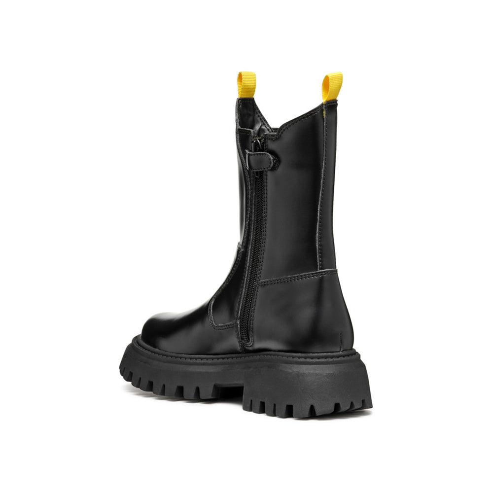 Stivaletto Geox Maquinnens Bambino - Nero