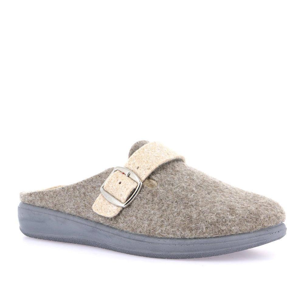 Sabot Grunland Donna - Taupe-Panna