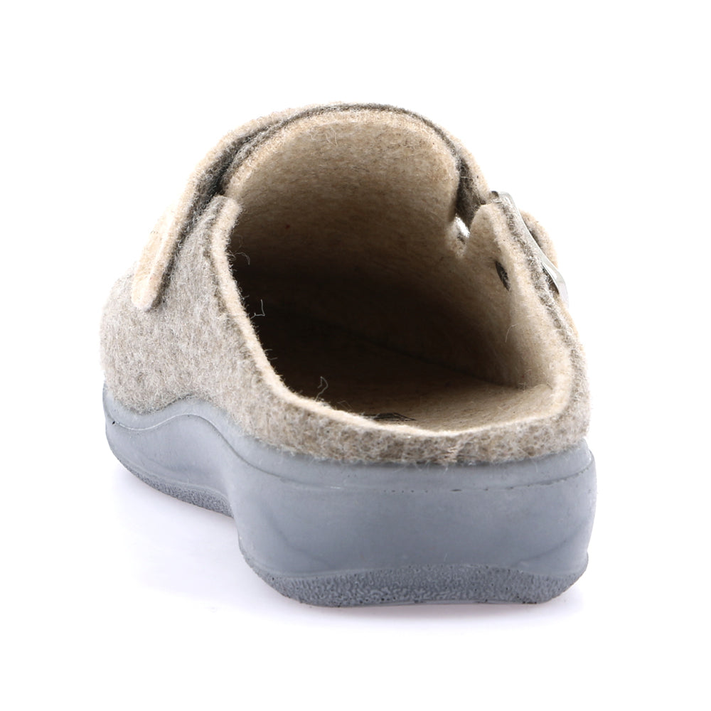 Sabot Grunland Donna - Taupe-Panna