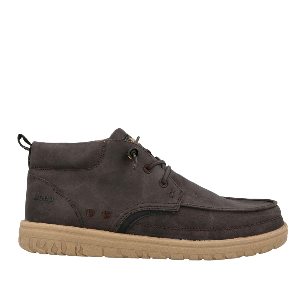 Scarpa Casual Jeep Uomo - Dk Brown