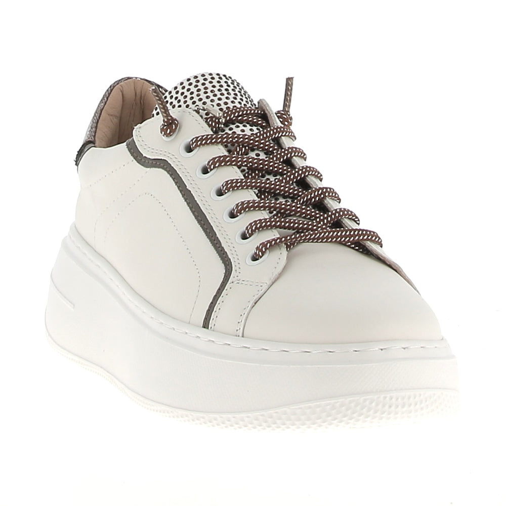 Sneakers Keys Donna - White brown