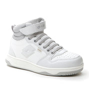 Sneakers Lotto Rocket Amf Mid Lth Cl sl Bambina - Bianco