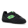 scarpa calcetto lotto bambino all black spring green 2936458