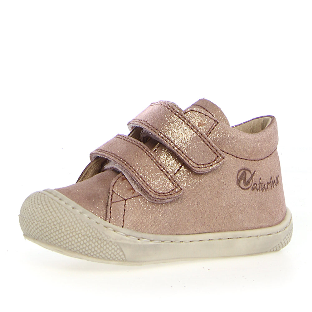 Sneakers Naturino Unisex Bambino - Glitter Rose Sole Bone