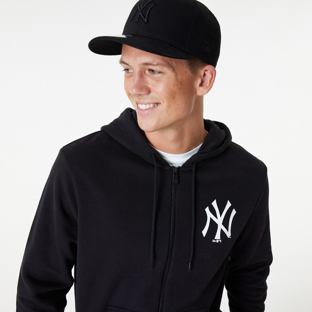 Felpa New Era New York Yankees Uomo - Nero