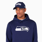 Felpa New Era Seattle Seahawks Uomo - Blu