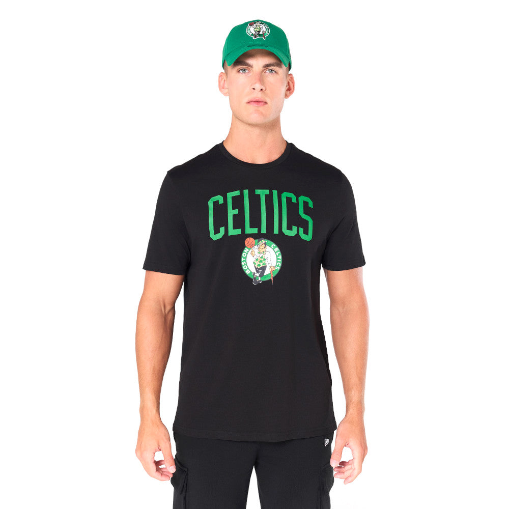 T-Shirt New Era Boston Celtics Uomo - Nero