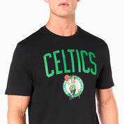 T-Shirt New Era Boston Celtics Uomo - Nero