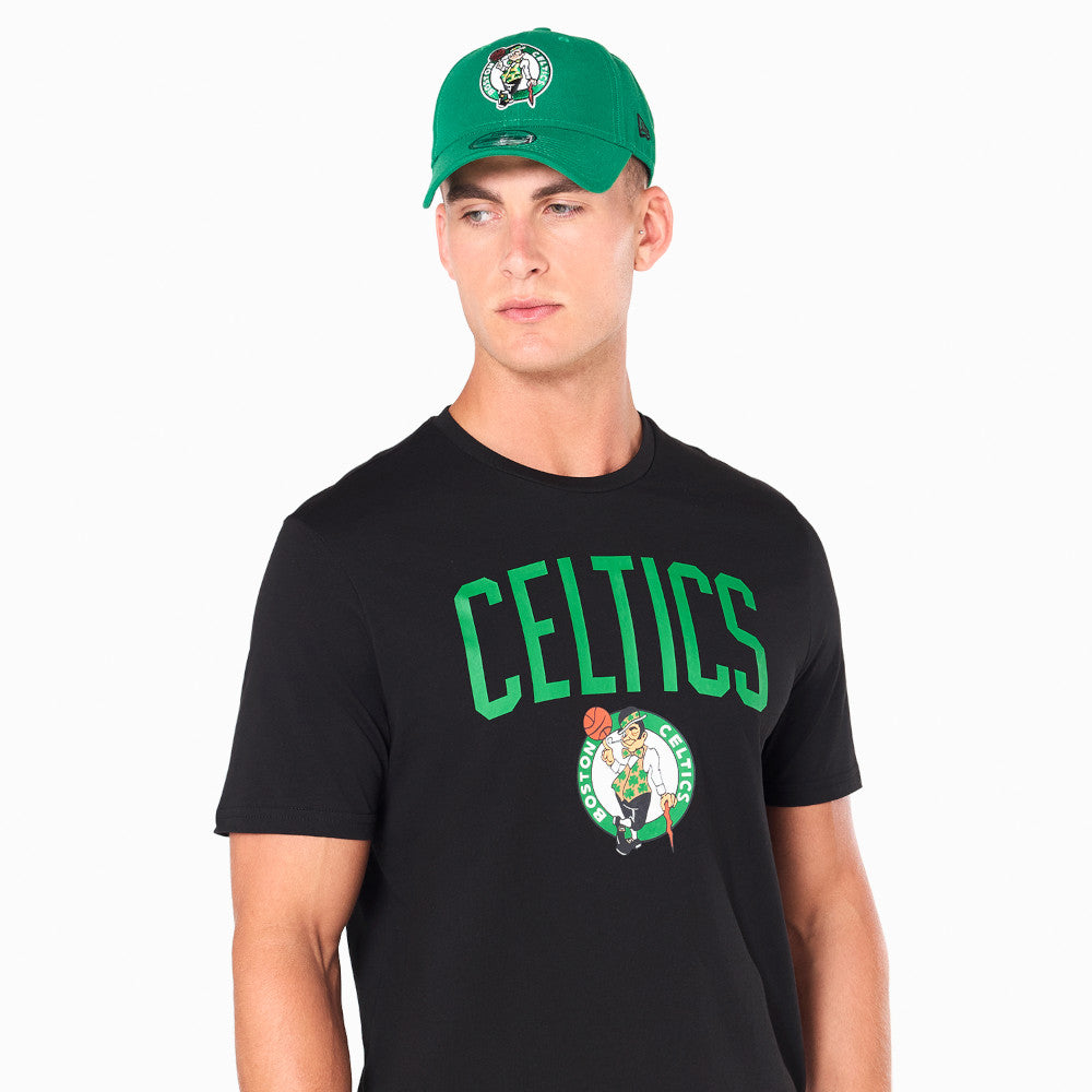 T-Shirt New Era Boston Celtics Uomo - Nero