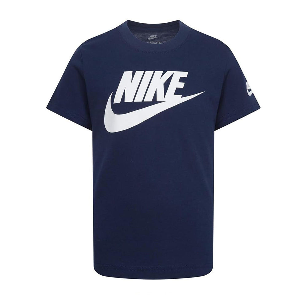 T-Shirt Nike Unisex Bambino - Midnight Navy White