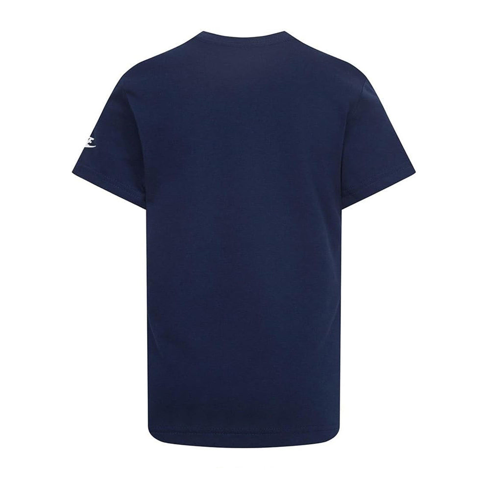 T-Shirt Nike Unisex Bambino - Midnight Navy White