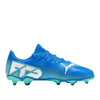 scarpa calcio puma future 7 play fg ag jr bambino azzurro 7478925