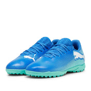 Scarpa Calcetto Puma Future 7 Play Tt jr Bambino - Azzurro