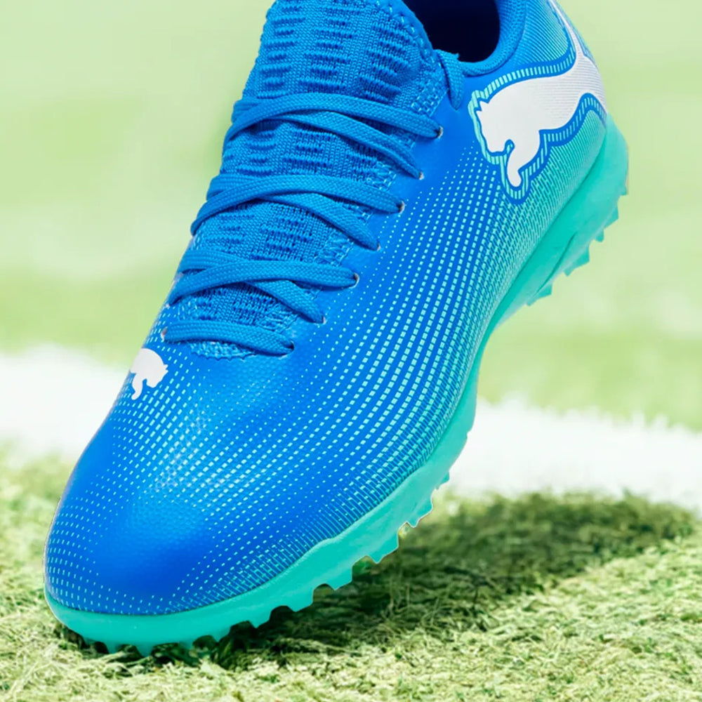 Scarpa Calcetto Puma Future 7 Play Tt jr Bambino - Azzurro