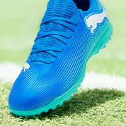 Scarpa Calcetto Puma Future 7 Play Tt jr Bambino - Azzurro